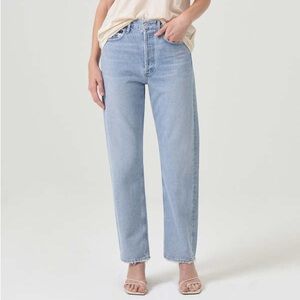 Agolde 90’s Mid Rise Loose Fit Jeans in Snapshot